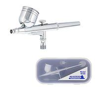 Multi-Purpose Gravity Feed Dual-Action Airbrush Kit with 0.3mm Nozzle