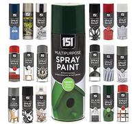Multi-Purpose Green Gloss Spray Paint 400ml, Professional Quality Aerosol cans spray for All-Purpose, Interior Exterior & Household for Metal, Wood, Ceramics, Plastic, Walls with Perfect Finish