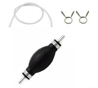Multi Purpose Hand Pump Ideal for Transferring Water, For Oil or Diesel Using Flexible 1m and 0 8m Hoses (B)