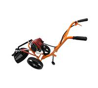 Multi-Purpose Hand-Push Type Portable Weeding Machine Lawn Mower Soil Loosening Machine with Four-Stroke GX35 140 Engine 1900W Precision Instrument Tool