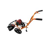 Multi-Purpose Hand-Push Type Portable Weeding Machine Lawn Mower Soil Loosening with Four-Stroke GX35 140 Engine 1900W for Beginners DIY use