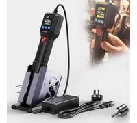 Multi-Purpose Heat Gun with LED Digital Display, Adjustable Temperature and Air Speed for DIY Welding and Repair