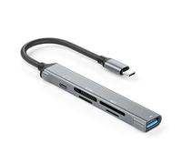 Multi-Purpose High Speed Type C Card Reader USB C To MSM2/USB Card Reader Memory Card Reader for Various Devices