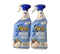 Multi-Purpose Home Flash Bicarb of Soda - Pack of 2 x 800ml - Fragrance - Eucalyptus Scent - Multi-Purpose Cleaner Fresher Home Spray - Up to 100% Dirt & Grease Removal With Plant Based Ingredient