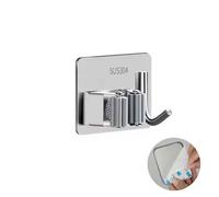 Multi-Purpose Hooks Adhesive Wall Hanging Mop Rack Broom Hanger Hook Kitchen Bathroom Organization Home Organizer Accessories