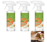 Multi-purpose Household and Kitchen Cleaning Spray, Natural Formula Appliances, Multi-purpose Cleaner, Grease & Stain Remover for Oven, Stove, Range Hood, Refrigerator (3, A)