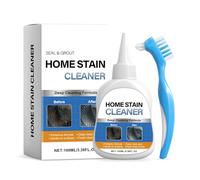 Multi-purpose Household Cleaning Gel, Powerful Gel with Brush, Home Stain Cleaner, Joint Clean Dirt Stains Remover for Walls, Floors and Joints in the Bathroom(1 SET)