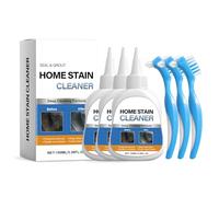 Multi-purpose Household Cleaning Gel, Powerful Gel with Brush, Home Stain Cleaner, Joint Clean Dirt Stains Remover for Walls, Floors and Joints in the Bathroom(3 SETS)