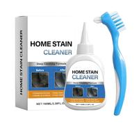 Multi-Purpose Household Cleaning Gel, Tile & Grout Cleaner with Brush,Deep Cleaning, for Washing Machine Seals, Fridge Gaskets, Tile Grout, Sink & Bathroom Use (1 SET)