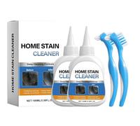 Multi-Purpose Household Cleaning Gel, Tile & Grout Cleaner with Brush,Deep Cleaning, for Washing Machine Seals, Fridge Gaskets, Tile Grout, Sink & Bathroom Use (2 SET)