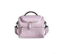 Multi Purpose Insulated Lunch Tote with Large Capacity and Adjustable Shoulder Strap, Excellent Choice for Work or Weekend Trips (Purple)