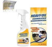 Multi-purpose kitchen grease cleaner spray, powerful kitchen foam cleaner, suitable for microwave ovens, ovens, grease traps, grills, and stoves.