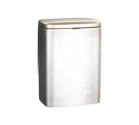 Multi-Purpose Kitchen Trash Can - Versatile 8L Stainless Steel Waste Bin with Lid, Hanging for Easy Use, Ideal for Home, Office, and More