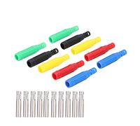 Multi-Purpose Lantern Banana Plug Socket Set Connectivity Good Electrical Conductivity Practical Plug-and-Play for Electronics More