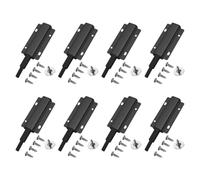 Multi-purpose magnetic print on open cabinet and drawer latch of 8 for elegant and tidy households, daily use, modern furniture hardware