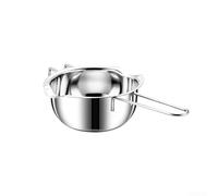 Multi-Purpose Melting Pot 28cm for Wax Soap Butter(M) | 304 steel, rust resistant, thick base for even heating, 28cm diameter, long-lasting durability