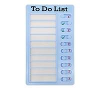 Multi-Purpose Memo Checklist Pad 5 Adjustable My Chores Checklist Board for Car Home Classroom Wall Memo Board