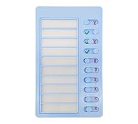 Multi-Purpose Memo Checklist Pad 5 Adjustable My Chores Checklist Board for Car Home Classroom Wall Pad for Women Men Work