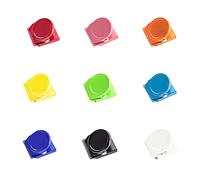 Multi-Purpose Metal Clip Colorful Memo Note Paper Clamp Randomly Color for Ideal for Classroom Whitebo Clamps Refrigerator Hanging Heavy Duty