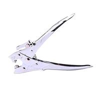 Multi-purpose Metal Hole Puncher 30 Sheets Capacity Adjustable with Positioning Scales for Paper Card Pictures Adjustable Hole for Binder