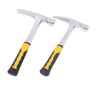 Multi-Purpose Non-Slip Claw Hammer, Geological Exploration Hammer - Pointed Mineral Geology Tool for Professionals and Enthusiasts