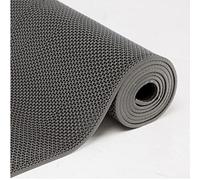 Multi Purpose Non Slip Mat Cuttable,Waterproof Hollow Drain Rug,PVC Grid Splash Matting,DIY Floor Carpet for Bathroom/Restaurant/Garden