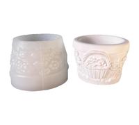 Multi Purpose Owl Shaped Silicone Mold for Homemade Planter Lights and Decorative Pieces Family Fun Activity Craft Silicone Planter Mold