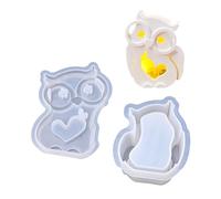 Multi Purpose Owl Silicone Mold Owl Lamp Cover Molds for Crafting Unique Light Fixtures Using Plaster Cement Or Resin Lamp Shade Silicone Mold