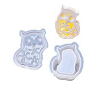 Multi Purpose Owl Silicone Mold Owl Lamp Cover Molds for Crafting Unique Light Fixtures Using Plaster Cement Or Resin Lamp Shade Silicone Mold