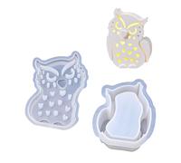 Multi Purpose Owl Silicone Mold Owl Lamp Cover Molds for Crafting Unique Light Fixtures Using Plaster Cement Or Resin Lamp Shade Silicone Mold