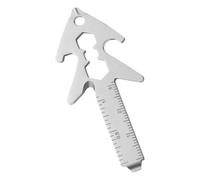 Multi-purpose Pocket Tool, 8 in 1 Screwdriver English Ruler Multi-Purpose Tool Heavy Duty Hand Tool for Man Woman