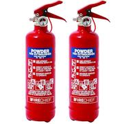 Multi Purpose Powder Fire Extinguisher - Ready to Use in Seconds - 600g ABC Fire Extinguisher for Home & Kitchen Use - 5 Year Guarantee - Firechief Lightweight Travel Extinguisher for Vehicles