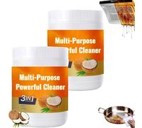 Multi-Purpose Powerful Cleaner for Kitchen,Heavy Kitchen Duty Degreaser,Heavy Grease Cleaner with Mild Formula Quick Decomposition,All-Purpose Cleaner Removes Stains on Microwave,Oven & Stove Top (2)