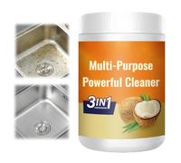 Multi-Purpose Powerful Cleaner for Kitchen,Powerful Kitchen Degreaser Paste,3 In 1 Stainless Coconut Oil Cleaning Cream,Duty Degreaser,All-Purpose Cookware Cleaner for Tiles,Oven & Stove Top