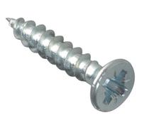 Forgefix Multi Purpose Zinc Plated Screws 3.5mm 30mm Pack of 200