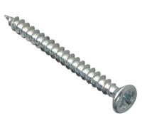 Forgefix Multi Purpose Zinc Plated Screws 4mm 30mm Pack of 200