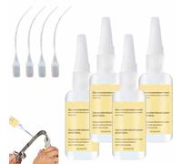 Multi-Purpose Quick-Dry Welding Adhesive, Strong Bond Oily Glue for Metal, Plastic, Wood, Fast Drying and Curing for Various Repair and Craft Projects (4)