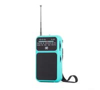 Multi Purpose Radio With Easy Controls, Rechargeable Via Type C, Ideal For Outdoor Adventures And Emergencies(Blue)