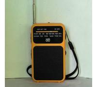 Multi Purpose Radio With Easy Controls, Rechargeable Via Type C, Ideal For Outdoor Adventures And Emergencies(Orange)