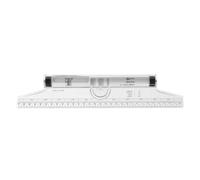 Multi Purpose Rolling Ruler Plastic Roller and Ruler for Drawing | Draw horizontal parallel lines, compass style circle template function, quick and efficient drafting, for design use