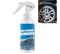Multi-Purpose Rust Remover Spray for Metal - Heavy Duty Car Rust Removal, Wheel Cleaner, Water-Based Iron Powder Eraser, and Iron Out Protection for Car Rims, Chassis, and Metal Tools (1pcs)