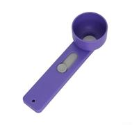 Multi Purpose Scoop, Pack with Built-in Funnel, Reusable Coffee and Spice Scoop, Ergonomic Handle for Mess- Pouring, ABS Plastic for Kitchen and Fitness Use(Purple)
