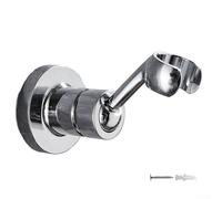 Multi Purpose Shower Head Holder with Screw Adjustable for Various Installations (Silver )