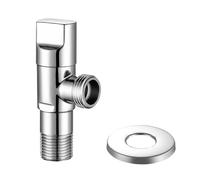 Multi Purpose Shut Off Solution 1/2 Turn Angle Stop Water Control Device for Various Applications Water Control
