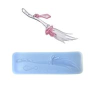 Multi-Purpose Silicone Broom Mold Resin Soap CandleCrafting, Halloween Party Supplies & DIYProjects Witch Craft Witch Silicone for