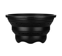 Multi-Purpose Silicone Collapsible Food Water Drainer Colander Steamer Strainer
