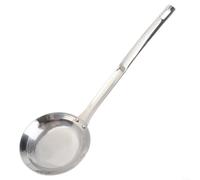 Multi Purpose Skimmer Strainer Spoon with Stainless Steel Construction for Filtering Foam, Grease, Meat, and Juice in Various Cooking Applications (medium)