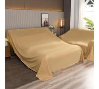 Multi-Purpose Sofa Protector - Brush Fabric Modern & Simple Design Fits Sofa Bed Table TV Chair Auto - Home Renovation Shield (350 x 600 cm)