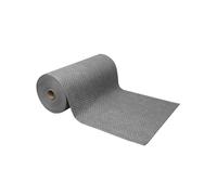 Multi-Purpose Spill Absorbent Roll - Fast Absorption for Oil, Water, Chemicals | Industrial Safety for Fuel & Workshop Spills, 0.4x50m, 3mm Thickness