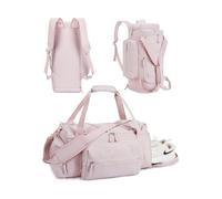 Multi-Purpose Sports Gym Bag with Shoe Compartment, Convertible Backpack & Duffle for Travel, Outdoor, and Workout Organizati